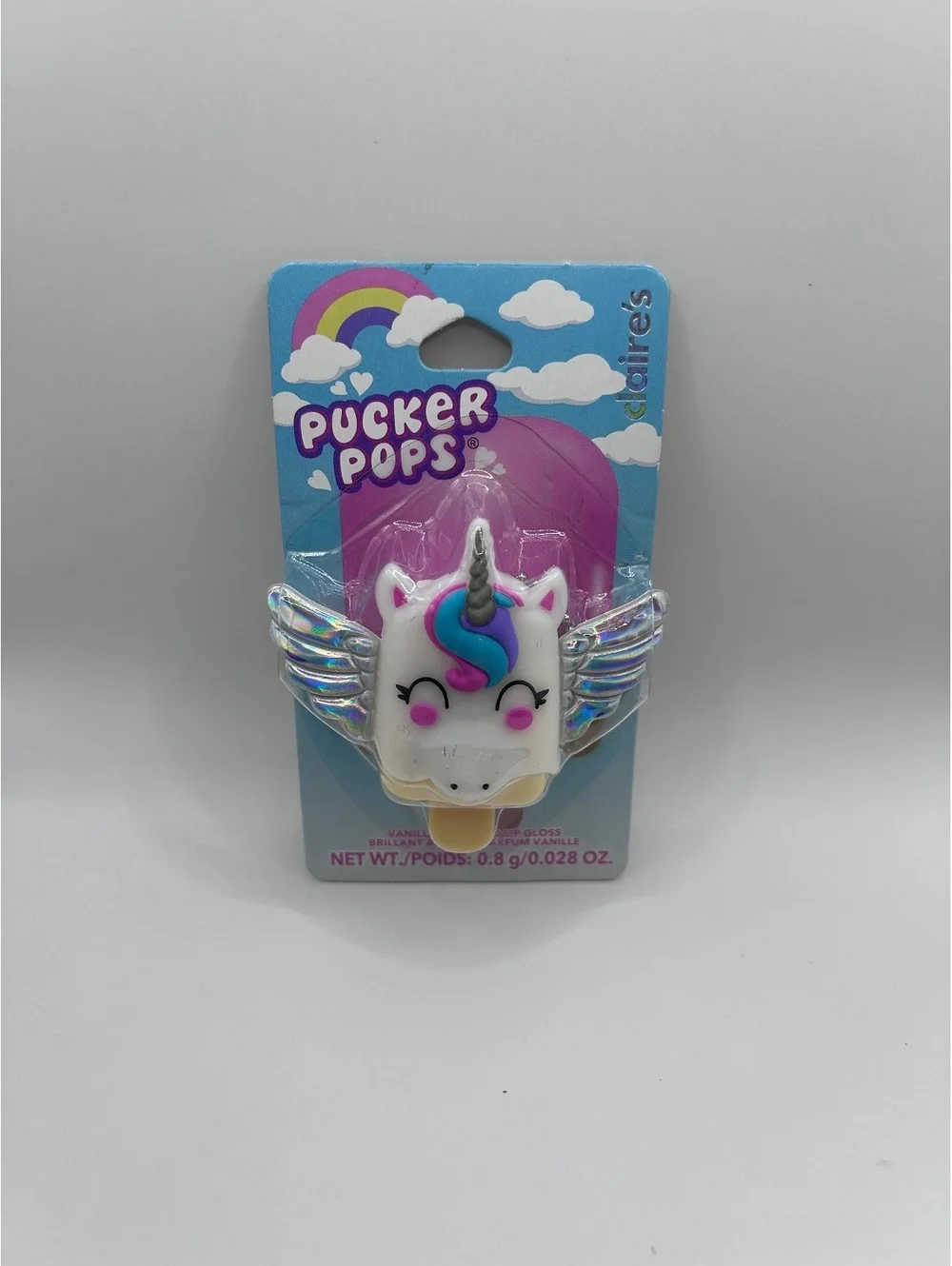 Claire's Pucker Pops Unicorn Lip Balm